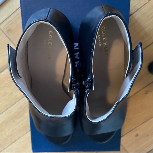 Cole Haan Peeptoe Booties - Picture 4 of 6